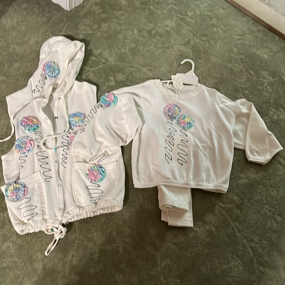 New Handmade Girls 3 pc Set - Picture 4 of 4